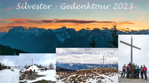 "19. Silvester-Gedenktour auf die Fronstadler Alm"
