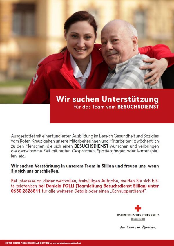 Unterst&uuml;tzung Besuchsdienst